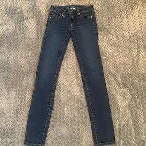 American Eagle low rise skinny jeans
